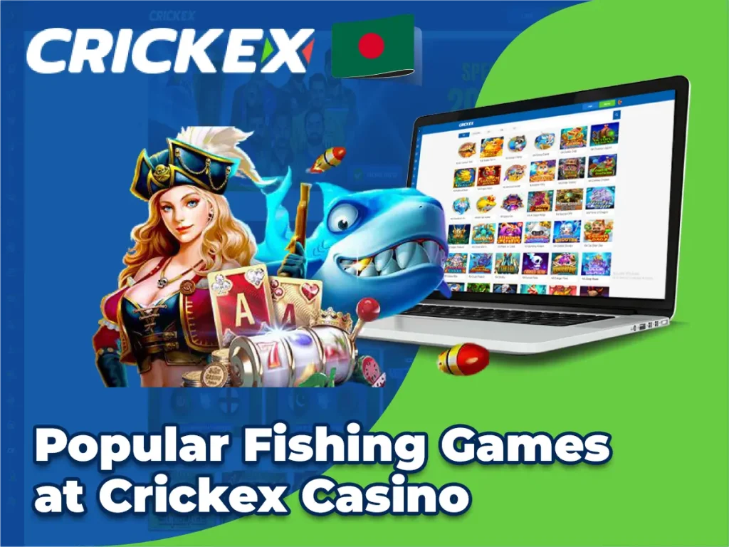 Popular Fishing Games at Crickex Casino